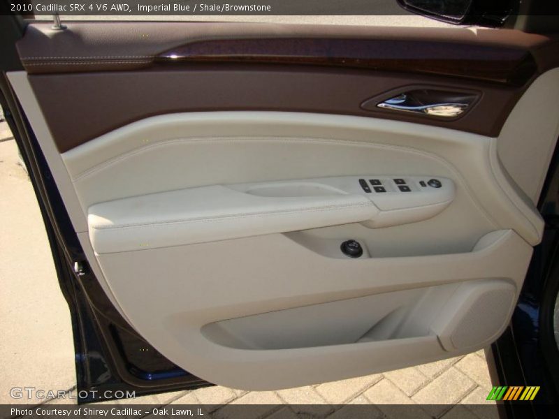 Imperial Blue / Shale/Brownstone 2010 Cadillac SRX 4 V6 AWD