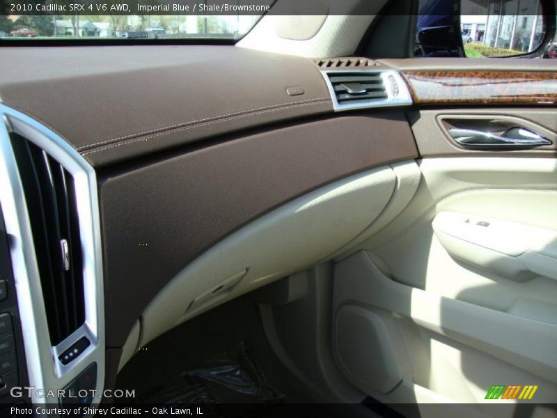Imperial Blue / Shale/Brownstone 2010 Cadillac SRX 4 V6 AWD