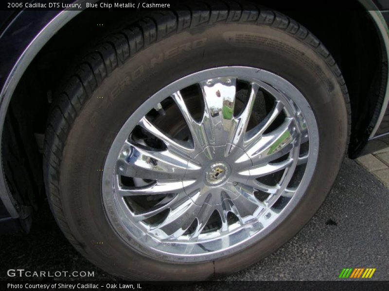 Blue Chip Metallic / Cashmere 2006 Cadillac DTS Luxury