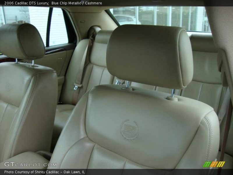 Blue Chip Metallic / Cashmere 2006 Cadillac DTS Luxury