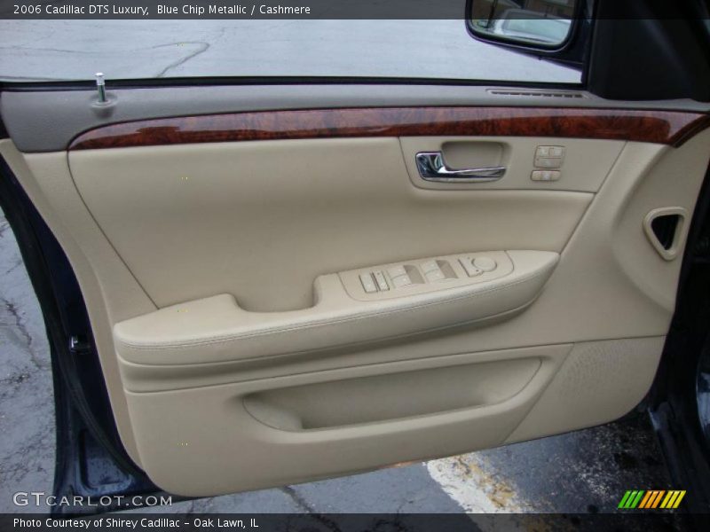 Blue Chip Metallic / Cashmere 2006 Cadillac DTS Luxury