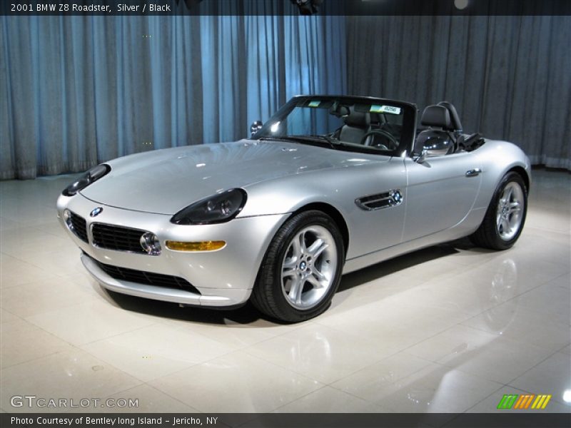 Silver / Black 2001 BMW Z8 Roadster