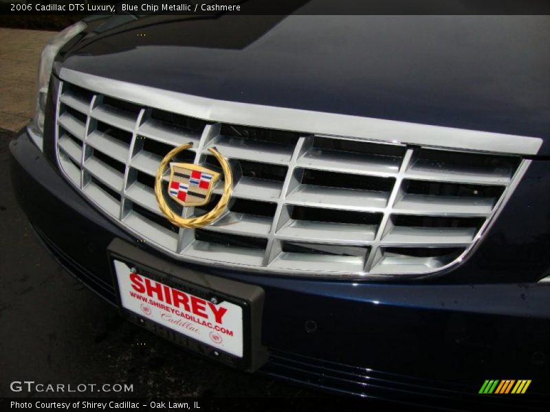Blue Chip Metallic / Cashmere 2006 Cadillac DTS Luxury