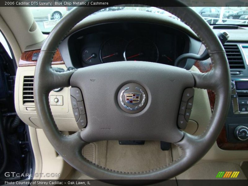 Blue Chip Metallic / Cashmere 2006 Cadillac DTS Luxury