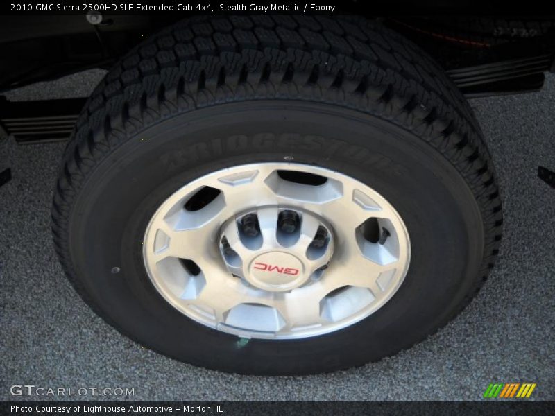 Stealth Gray Metallic / Ebony 2010 GMC Sierra 2500HD SLE Extended Cab 4x4