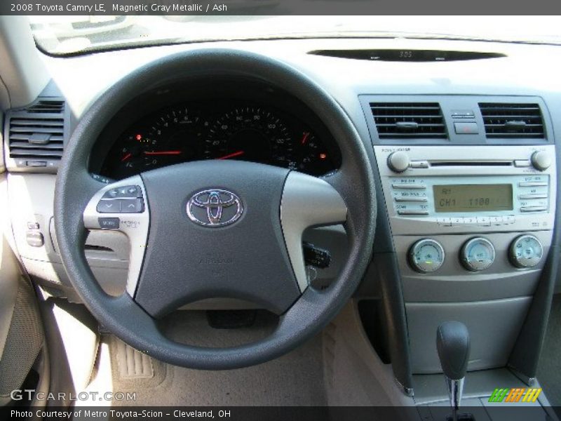 Magnetic Gray Metallic / Ash 2008 Toyota Camry LE