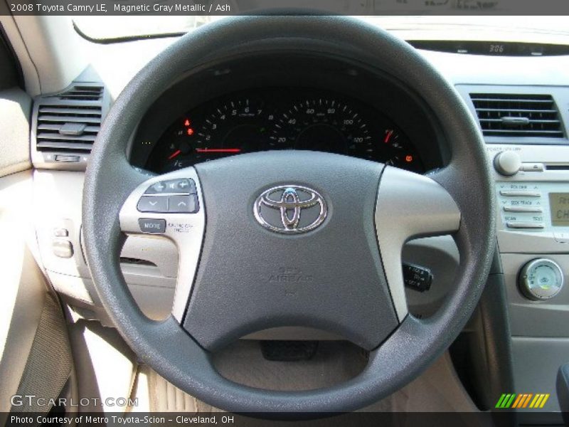 Magnetic Gray Metallic / Ash 2008 Toyota Camry LE