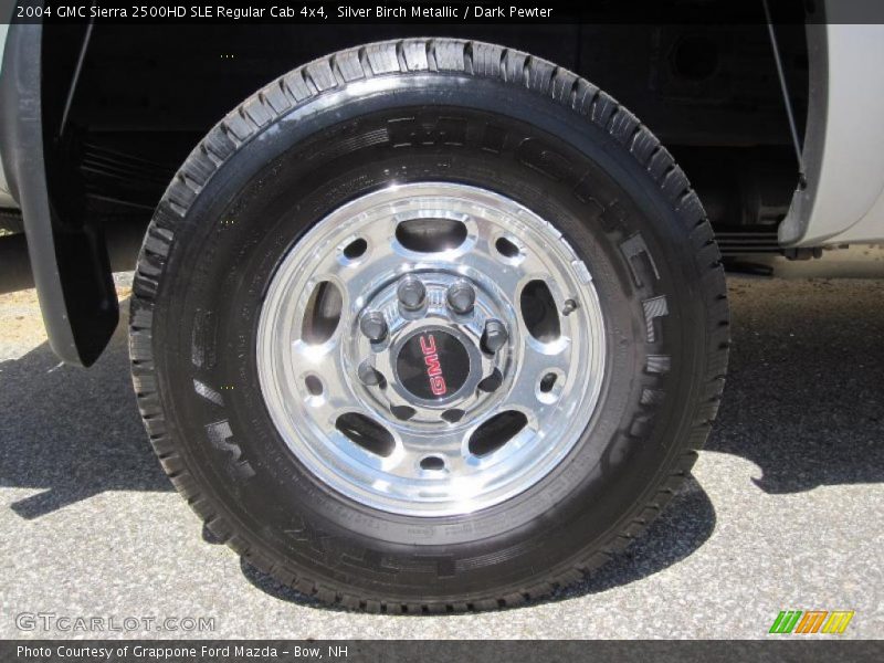 Silver Birch Metallic / Dark Pewter 2004 GMC Sierra 2500HD SLE Regular Cab 4x4