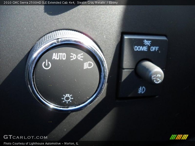 Stealth Gray Metallic / Ebony 2010 GMC Sierra 2500HD SLE Extended Cab 4x4