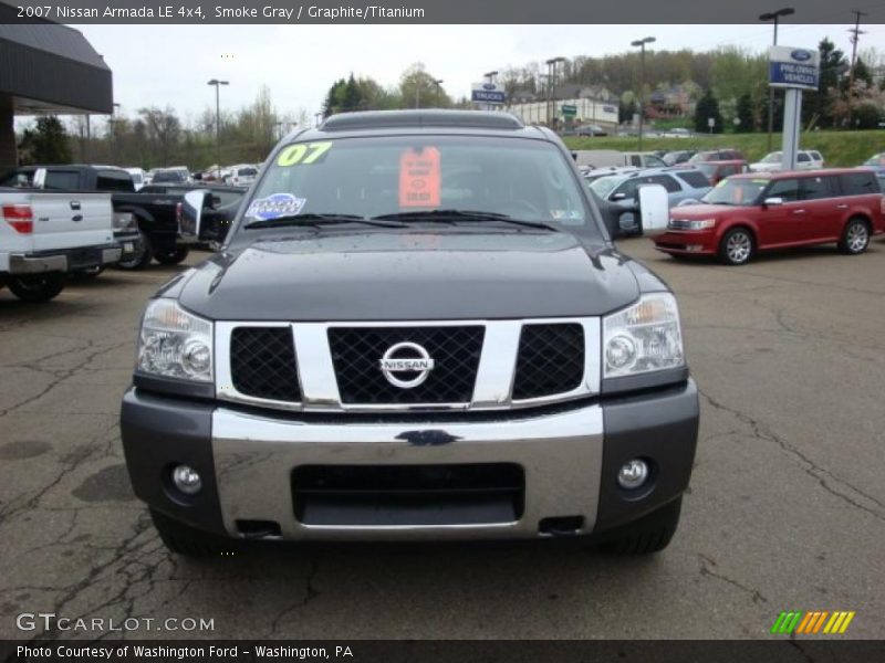 Smoke Gray / Graphite/Titanium 2007 Nissan Armada LE 4x4