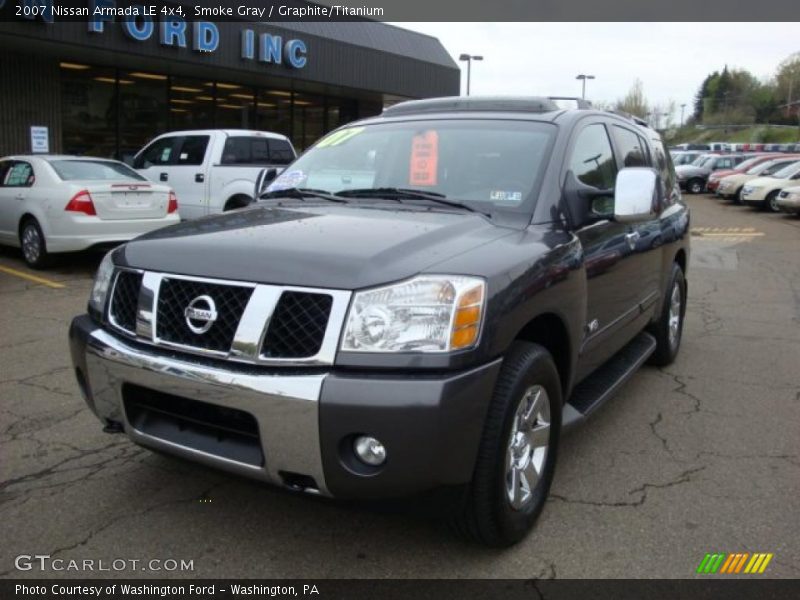 Smoke Gray / Graphite/Titanium 2007 Nissan Armada LE 4x4