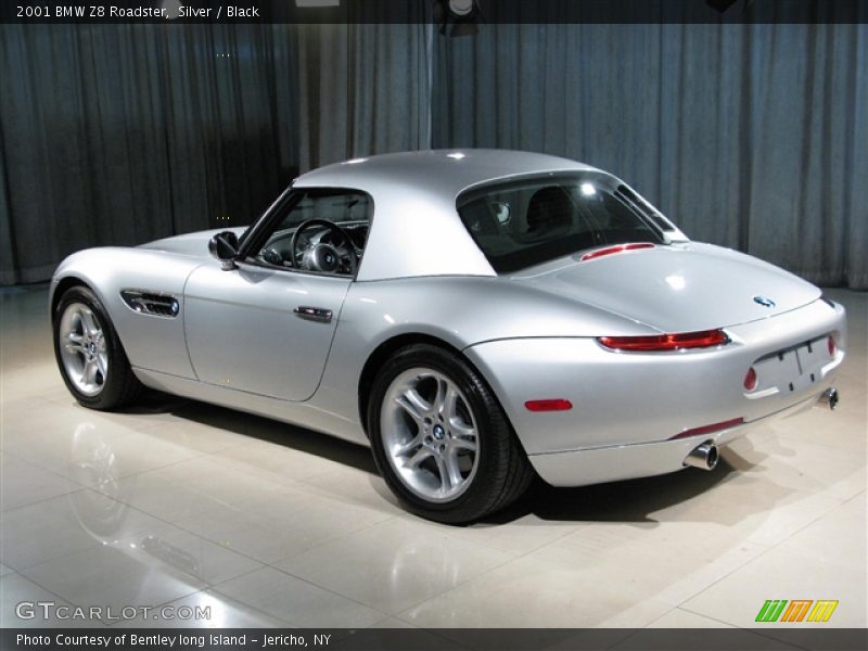 Silver / Black 2001 BMW Z8 Roadster