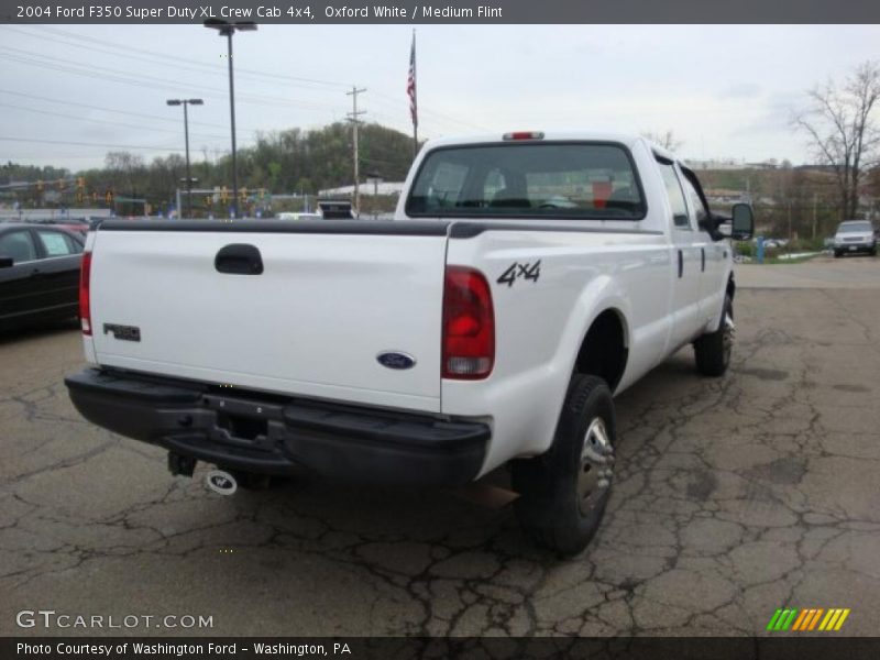 Oxford White / Medium Flint 2004 Ford F350 Super Duty XL Crew Cab 4x4