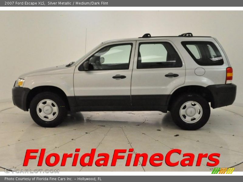 Silver Metallic / Medium/Dark Flint 2007 Ford Escape XLS
