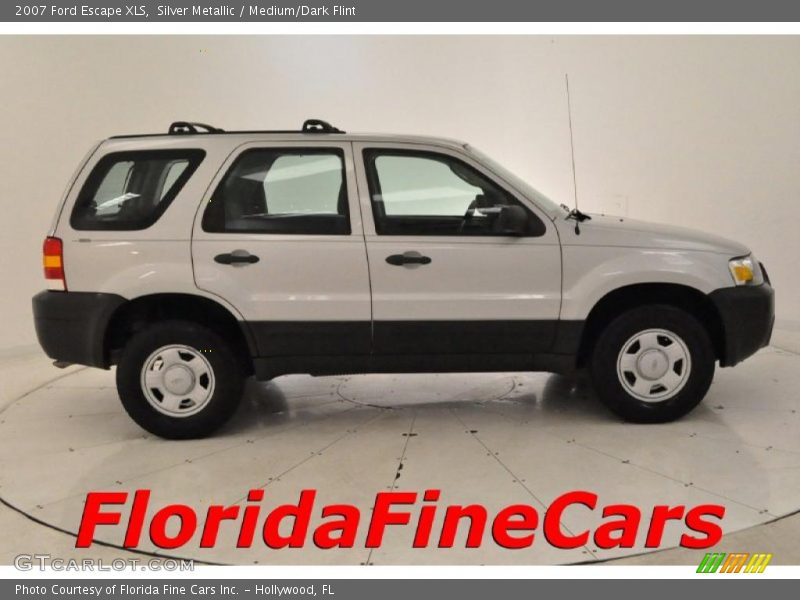 Silver Metallic / Medium/Dark Flint 2007 Ford Escape XLS
