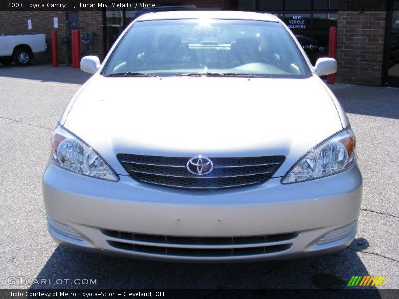 Lunar Mist Metallic / Stone 2003 Toyota Camry LE