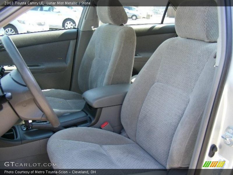Lunar Mist Metallic / Stone 2003 Toyota Camry LE