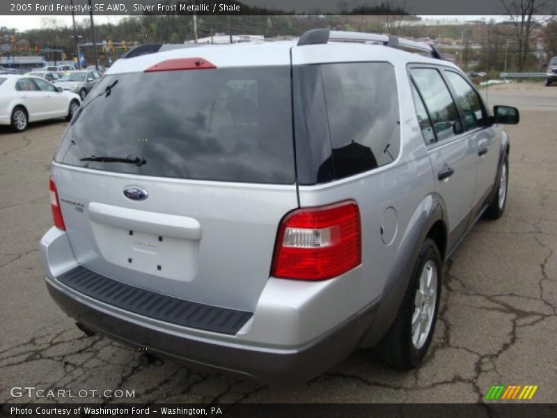 Silver Frost Metallic / Shale 2005 Ford Freestyle SE AWD