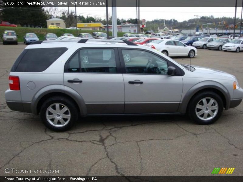 Silver Frost Metallic / Shale 2005 Ford Freestyle SE AWD
