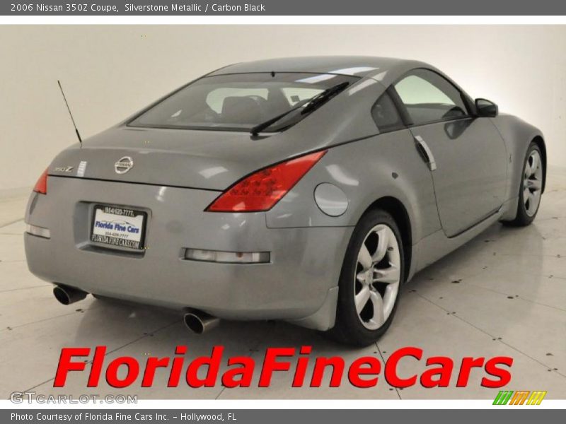 Silverstone Metallic / Carbon Black 2006 Nissan 350Z Coupe