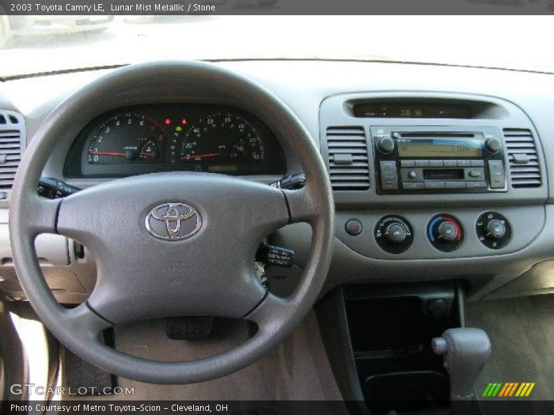 Lunar Mist Metallic / Stone 2003 Toyota Camry LE