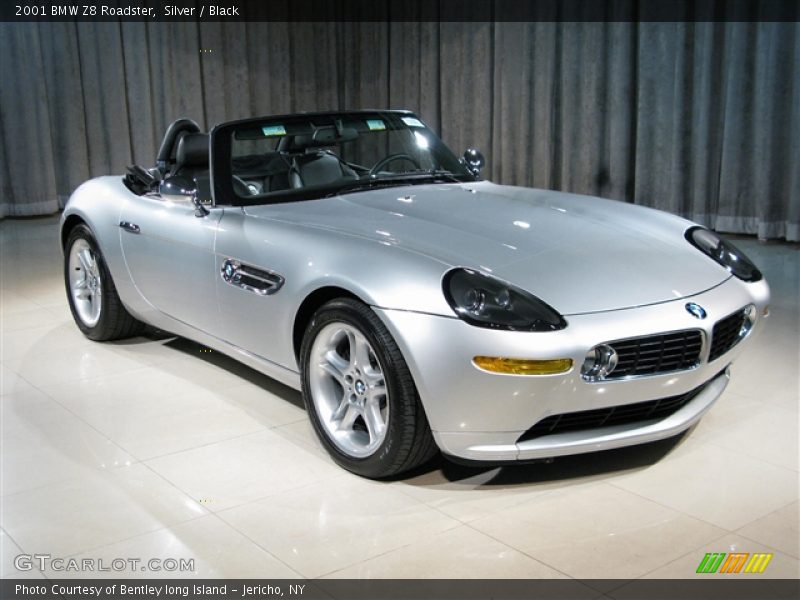 Silver / Black 2001 BMW Z8 Roadster