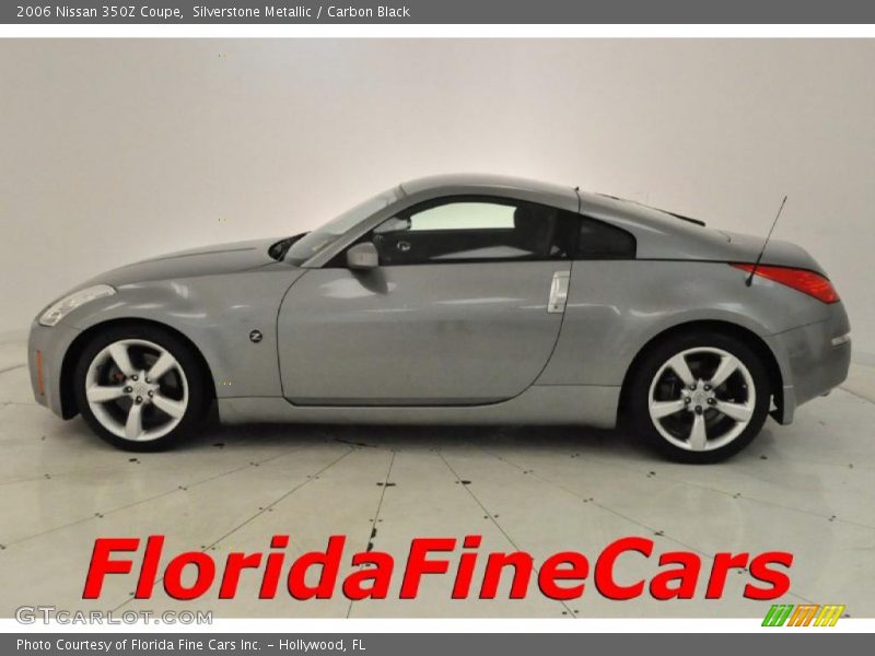 Silverstone Metallic / Carbon Black 2006 Nissan 350Z Coupe
