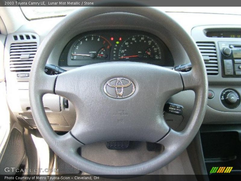 Lunar Mist Metallic / Stone 2003 Toyota Camry LE