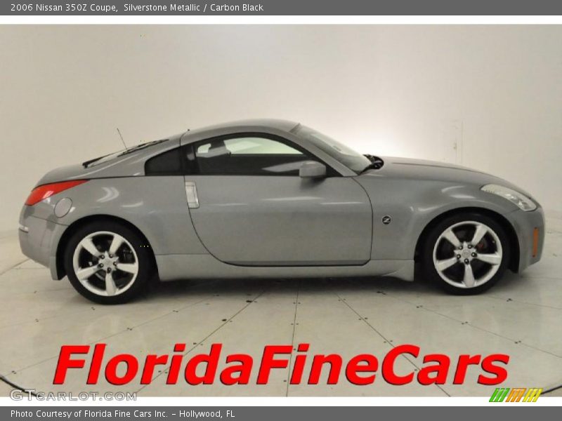 Silverstone Metallic / Carbon Black 2006 Nissan 350Z Coupe