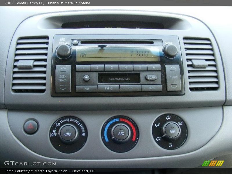 Lunar Mist Metallic / Stone 2003 Toyota Camry LE