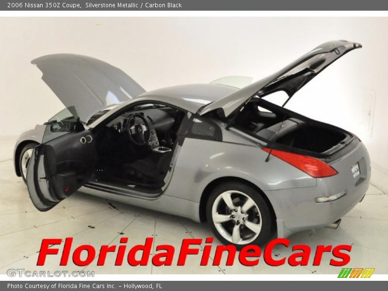 Silverstone Metallic / Carbon Black 2006 Nissan 350Z Coupe
