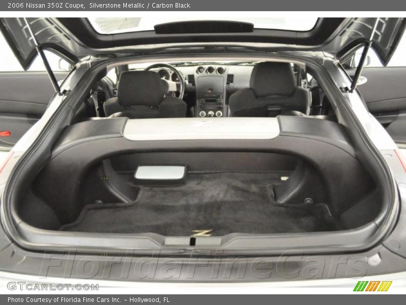 Silverstone Metallic / Carbon Black 2006 Nissan 350Z Coupe