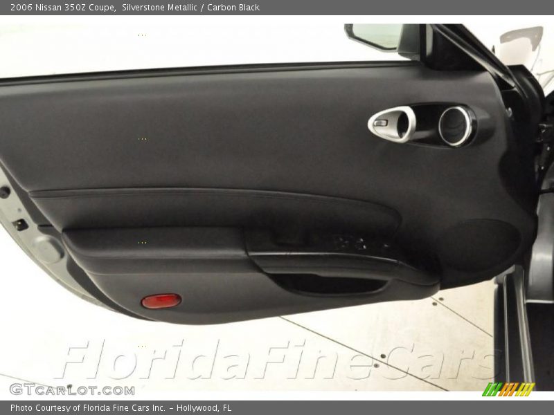 Silverstone Metallic / Carbon Black 2006 Nissan 350Z Coupe