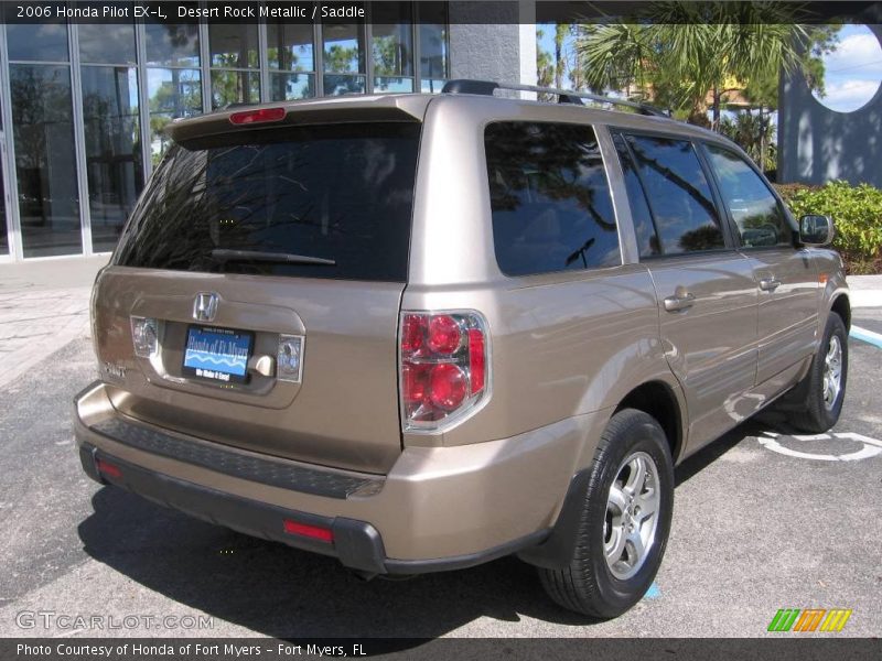 Desert Rock Metallic / Saddle 2006 Honda Pilot EX-L