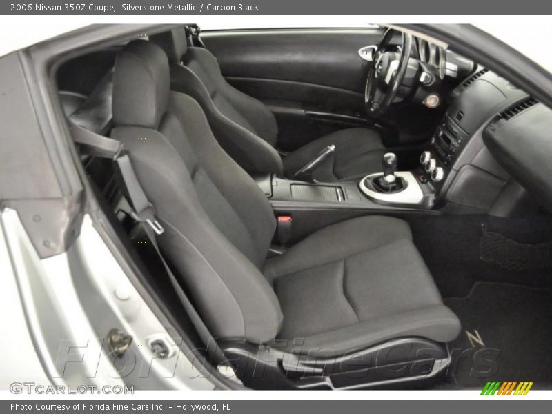 Silverstone Metallic / Carbon Black 2006 Nissan 350Z Coupe