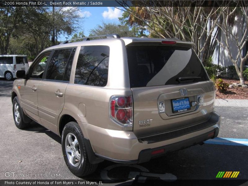 Desert Rock Metallic / Saddle 2006 Honda Pilot EX-L