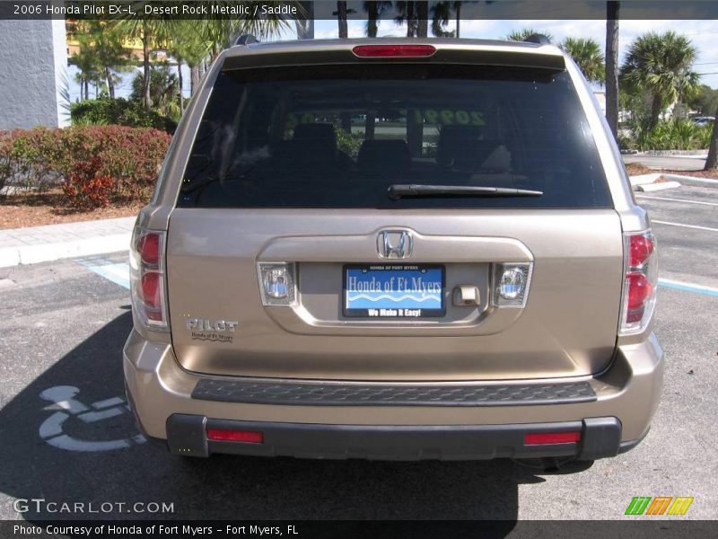 Desert Rock Metallic / Saddle 2006 Honda Pilot EX-L