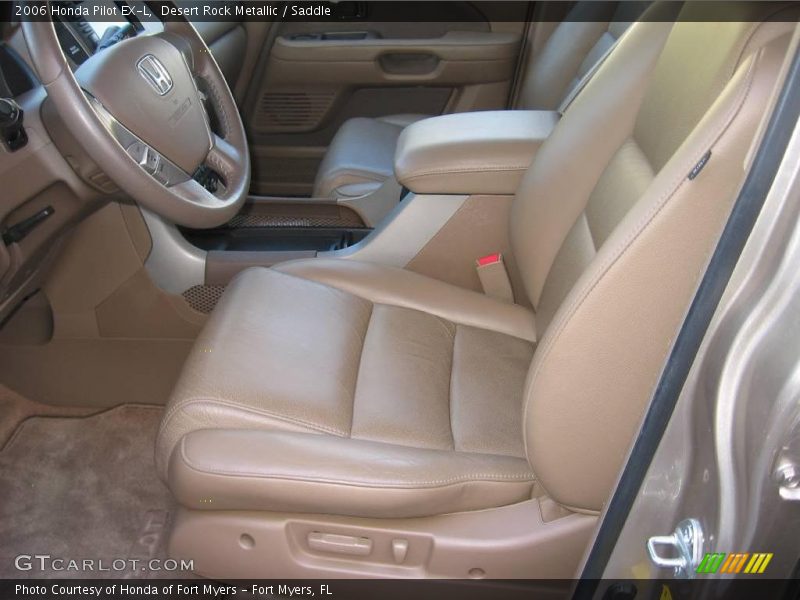 Desert Rock Metallic / Saddle 2006 Honda Pilot EX-L
