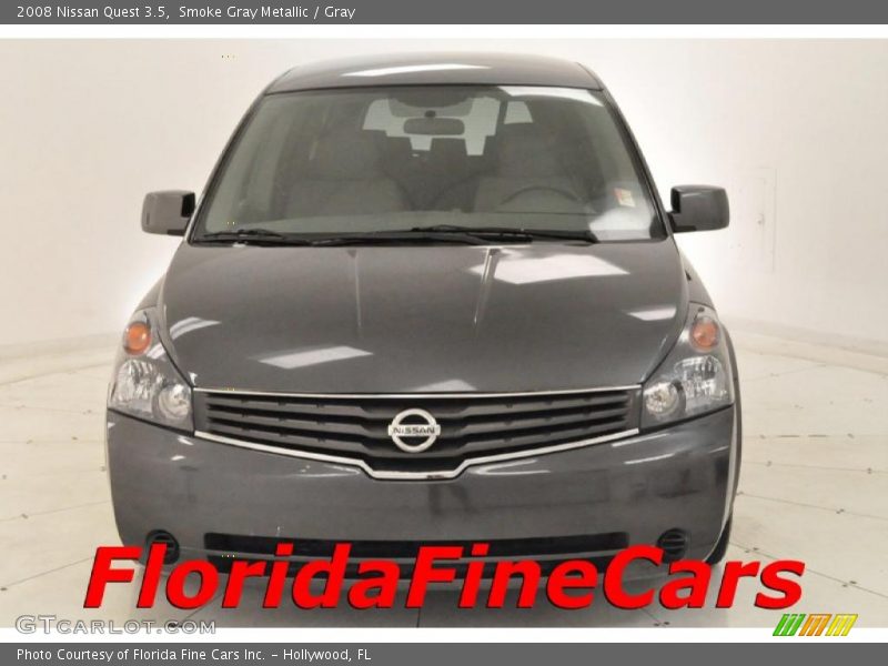 Smoke Gray Metallic / Gray 2008 Nissan Quest 3.5