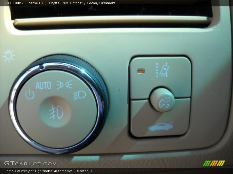 Crystal Red Tintcoat / Cocoa/Cashmere 2010 Buick Lucerne CXL