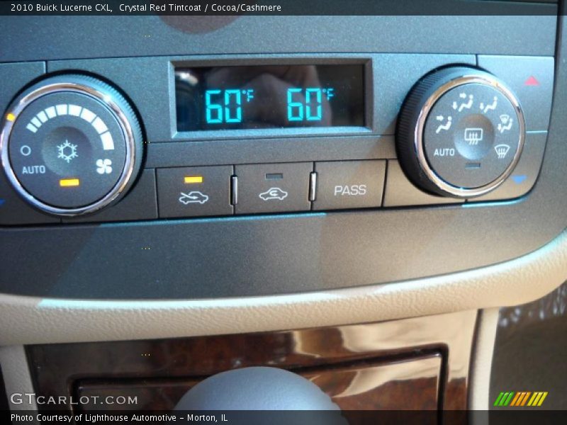 Crystal Red Tintcoat / Cocoa/Cashmere 2010 Buick Lucerne CXL