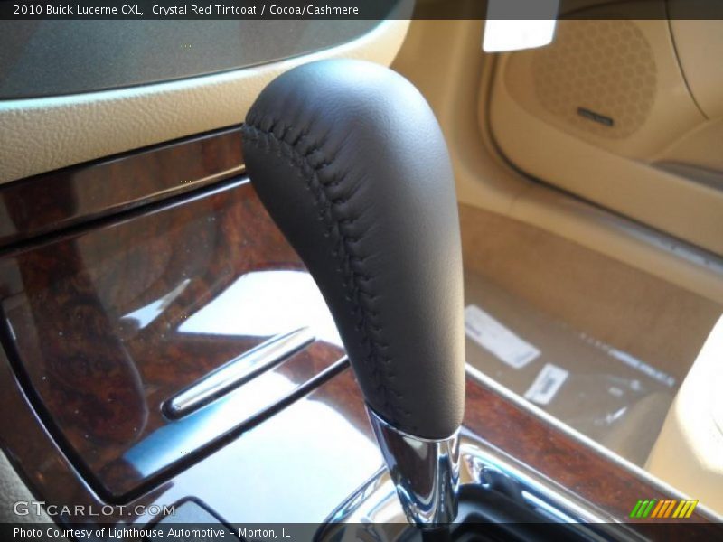 Crystal Red Tintcoat / Cocoa/Cashmere 2010 Buick Lucerne CXL
