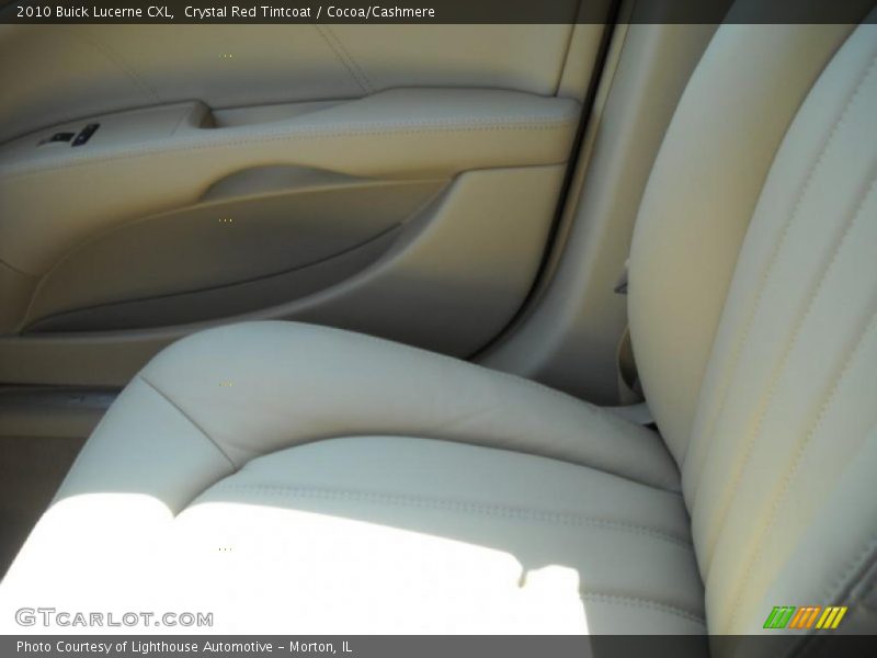 Crystal Red Tintcoat / Cocoa/Cashmere 2010 Buick Lucerne CXL