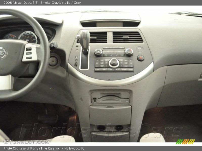 Smoke Gray Metallic / Gray 2008 Nissan Quest 3.5