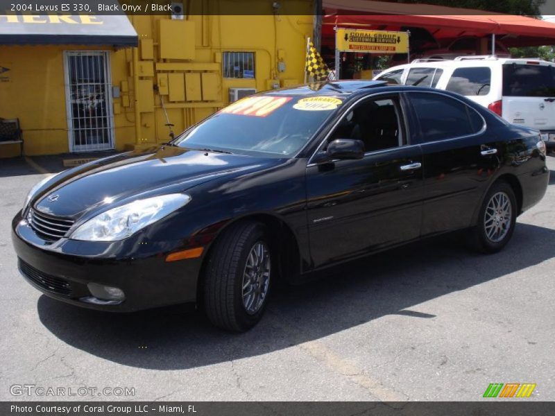 Black Onyx / Black 2004 Lexus ES 330