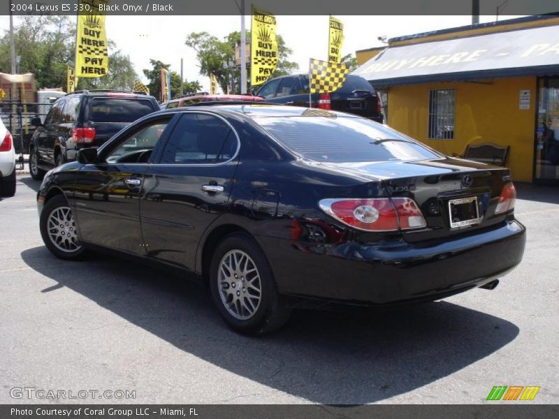 Black Onyx / Black 2004 Lexus ES 330