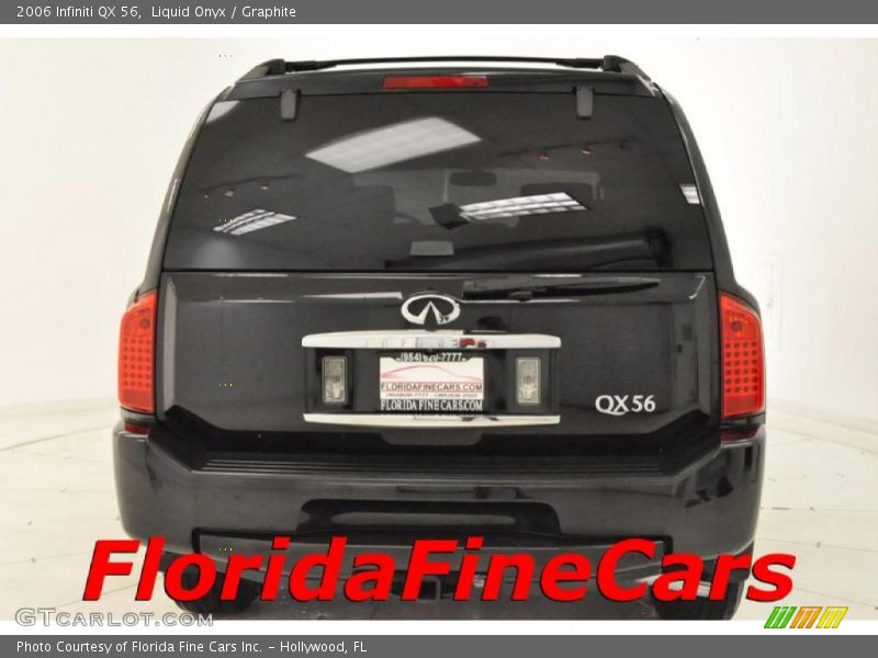 Liquid Onyx / Graphite 2006 Infiniti QX 56