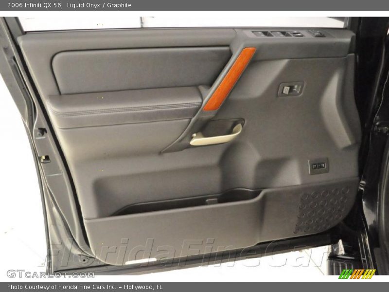 Liquid Onyx / Graphite 2006 Infiniti QX 56
