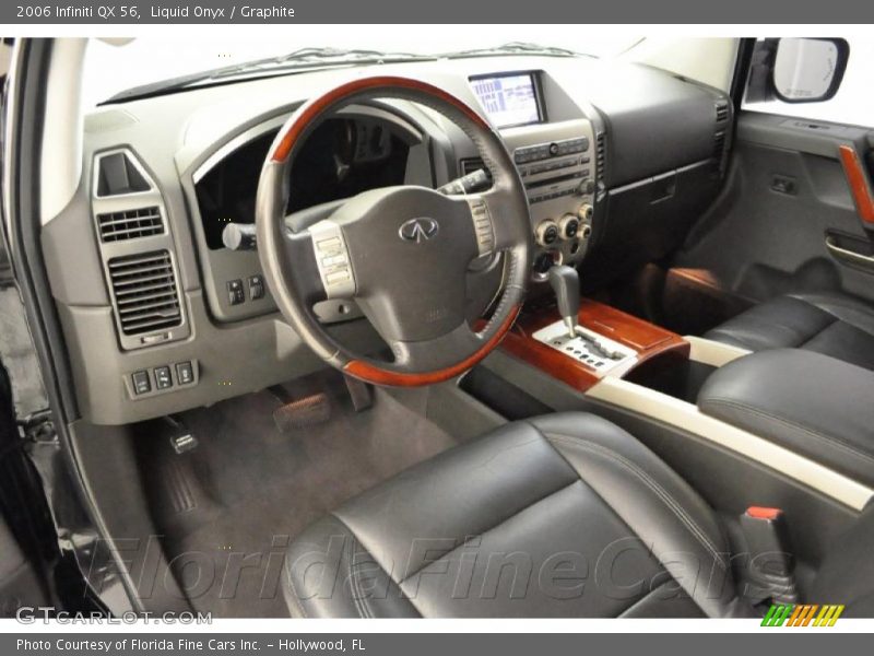 Liquid Onyx / Graphite 2006 Infiniti QX 56