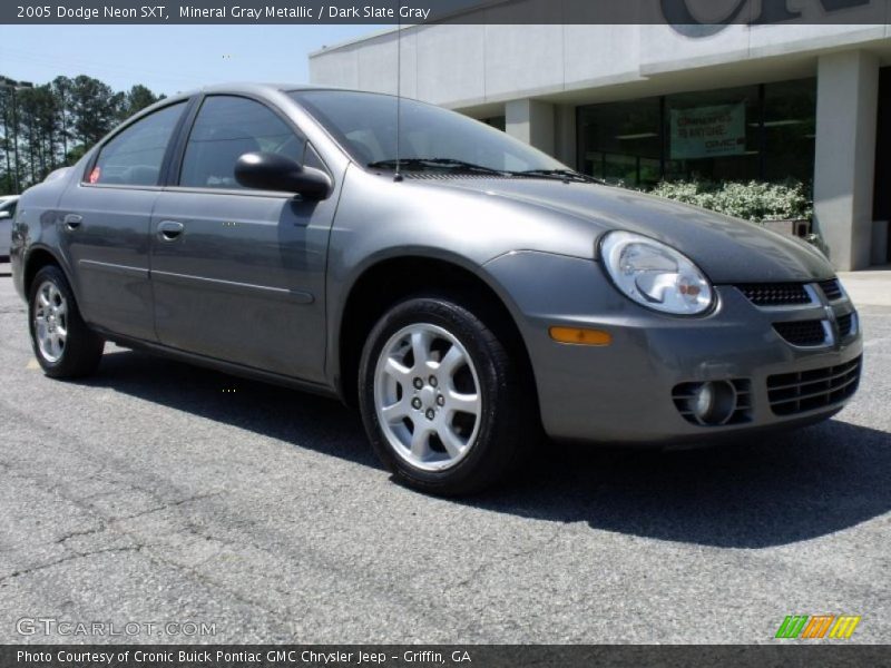 Mineral Gray Metallic / Dark Slate Gray 2005 Dodge Neon SXT